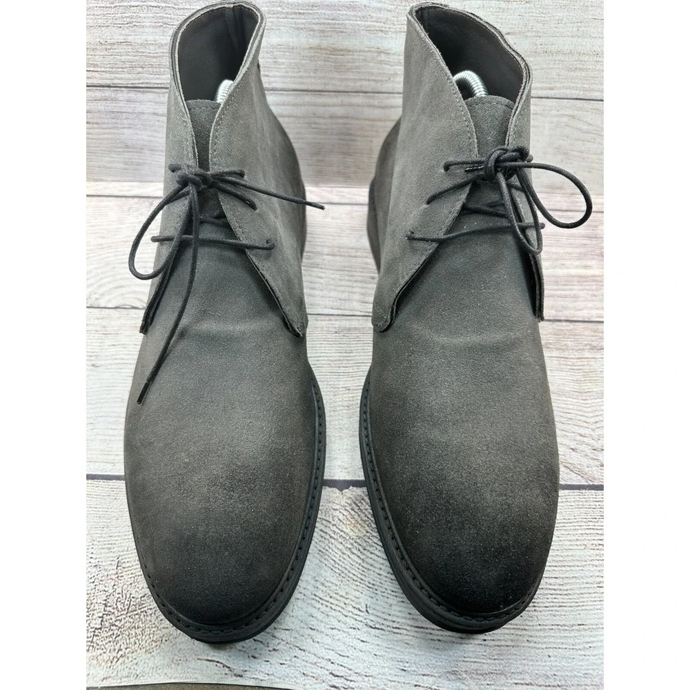 To Boot New York Adam Derrick Men's Gray Suede Chukka Boots Size 11 *NEVER WORN*